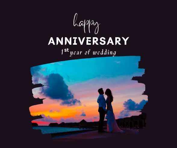 1st anniversary wishes for husband