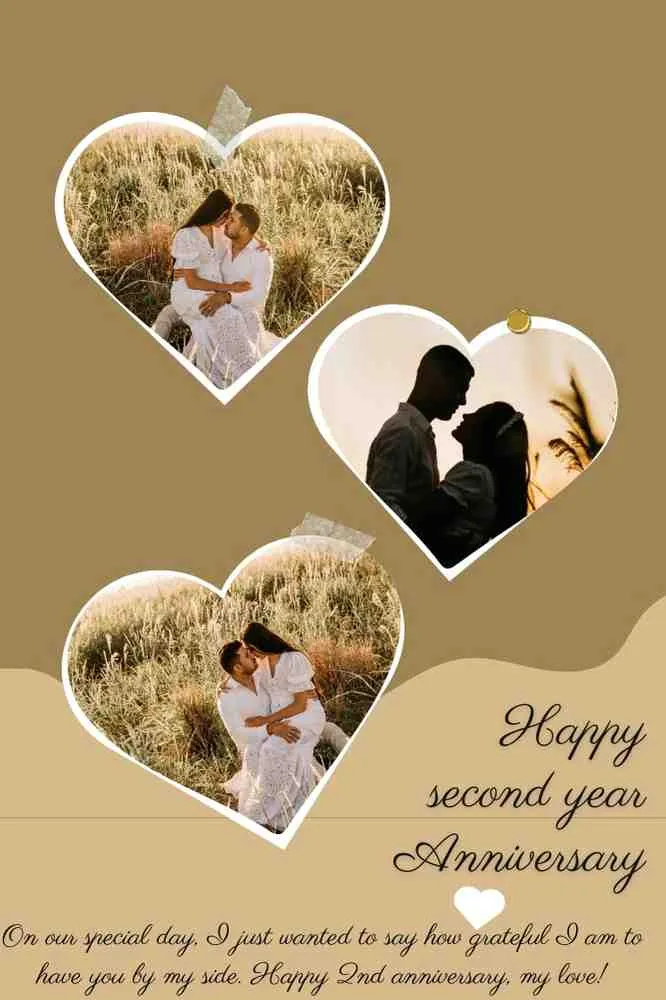 2nd anniversary wishes for husband