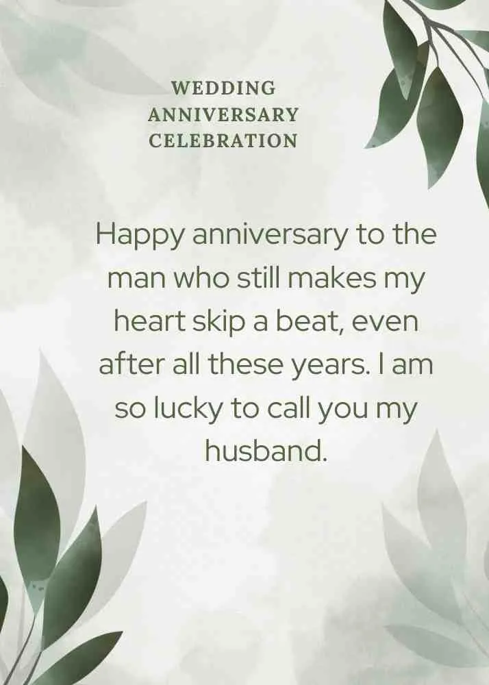 anniversary wishes for husband in english