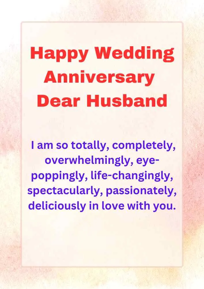 marriage anniversary wishes for husband