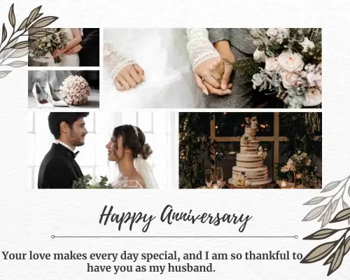 simple anniversary wishes for husband