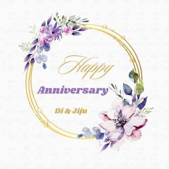 happy anniversary to didi and jiju wishes in english