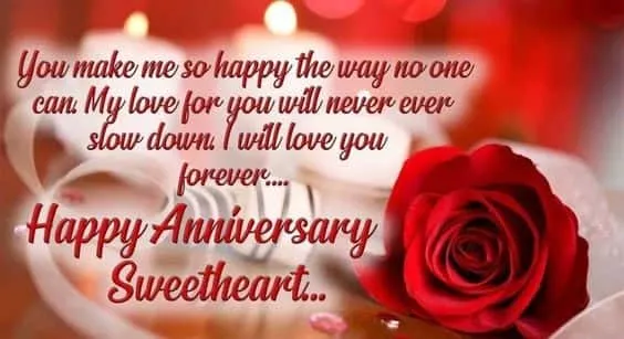 happy wedding anniversary to wife