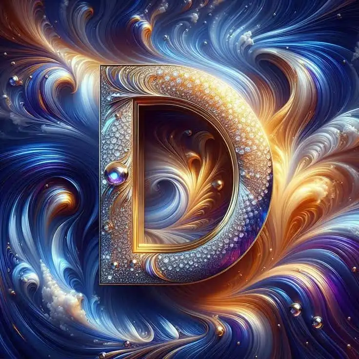 d letter images