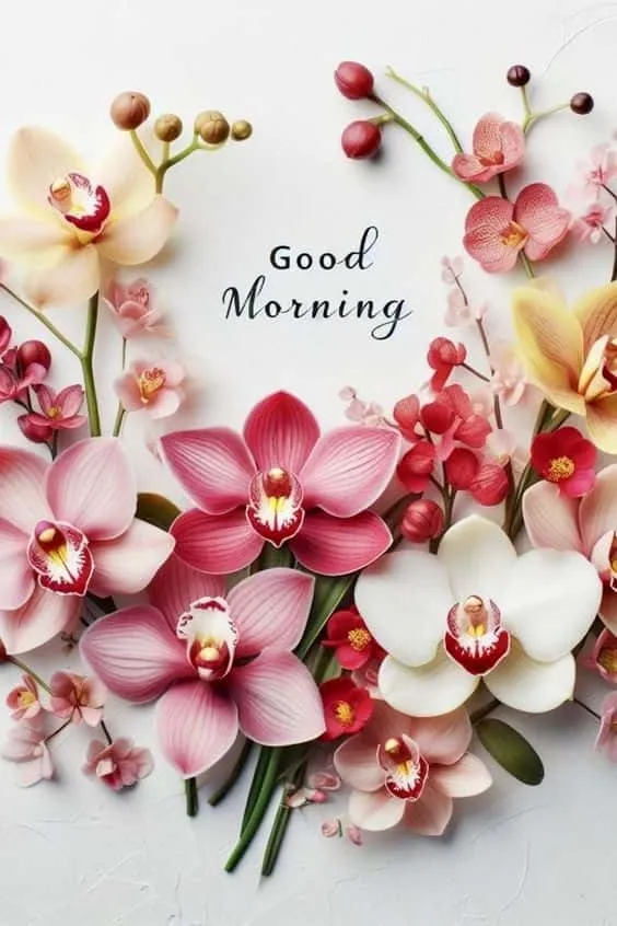 good morning flowers