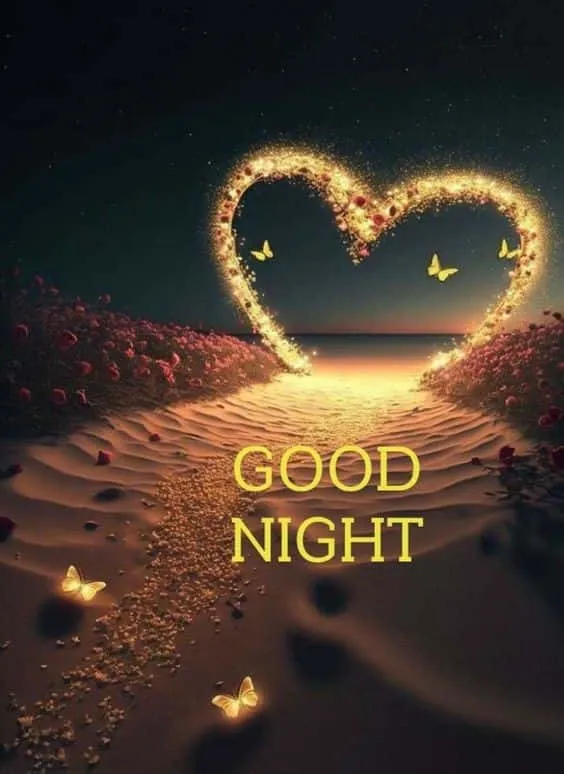 romantic good night images