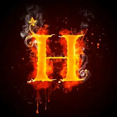 h letter images