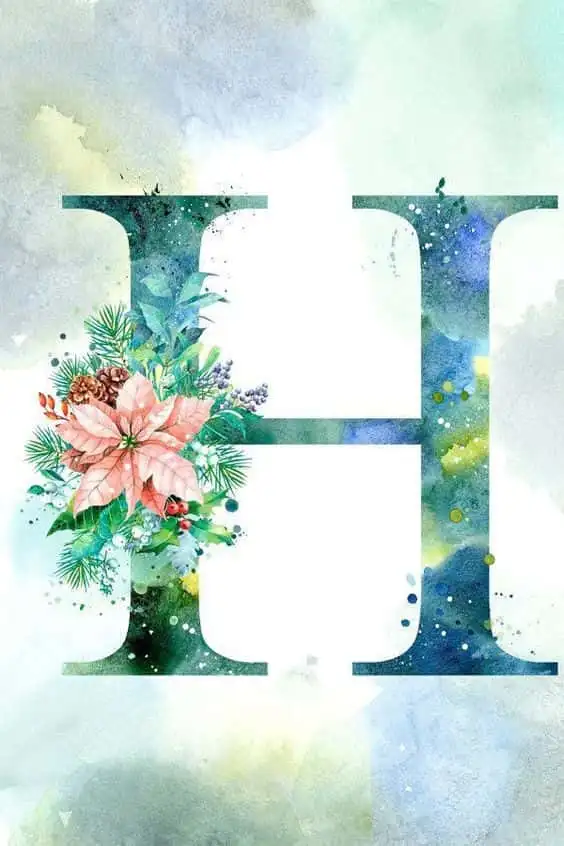 h letter images