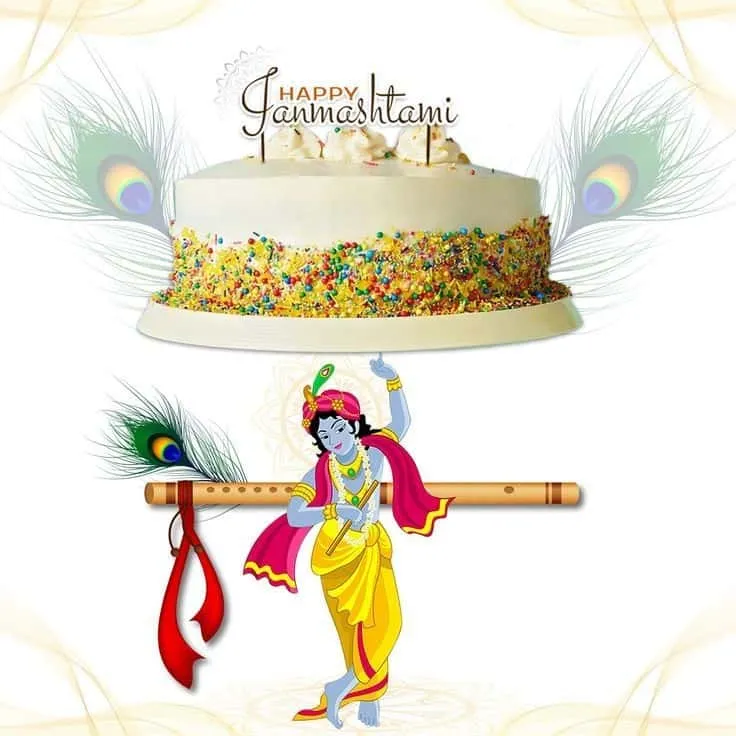 happy krishna janmashtami images