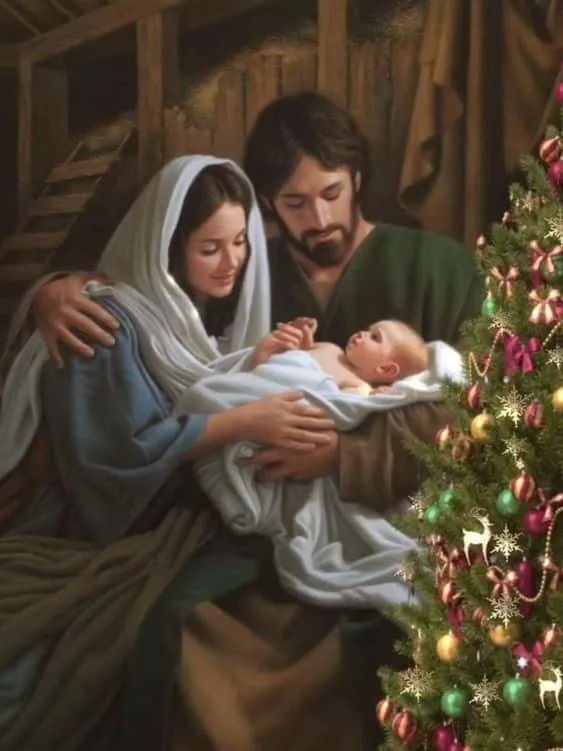 jesus born picture