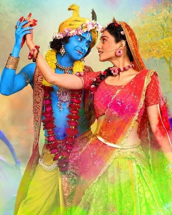 whatsapp dp radha krishna serial images