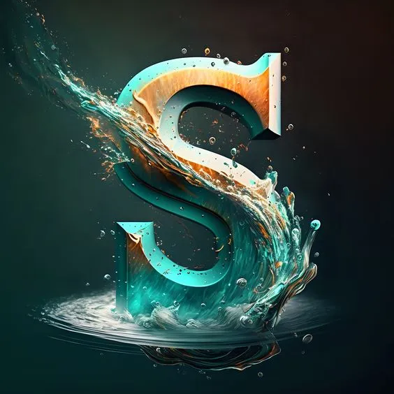 stylish s letter dp