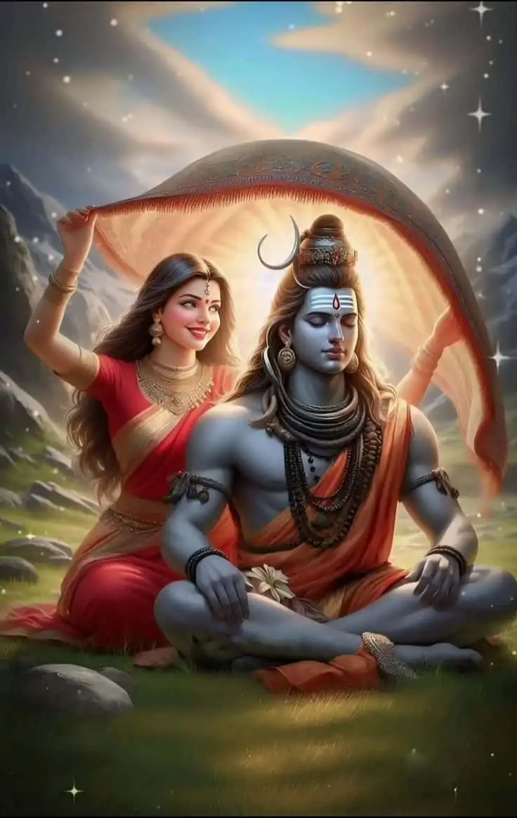 shiv parvati image hd