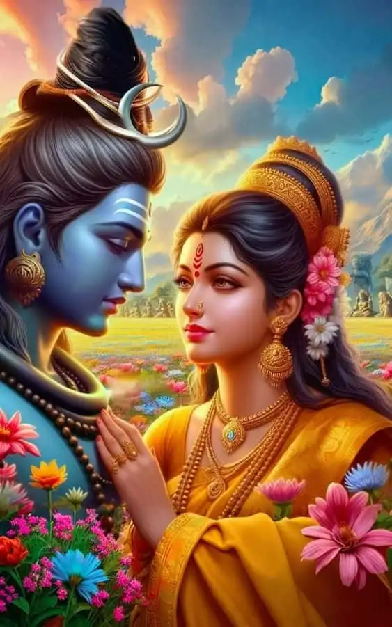 shiv parvati love images