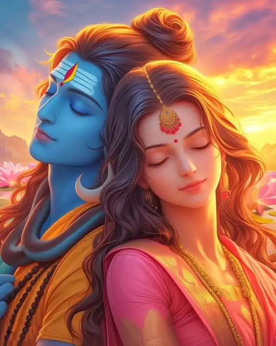 shiv parvati love images hd wallpapers