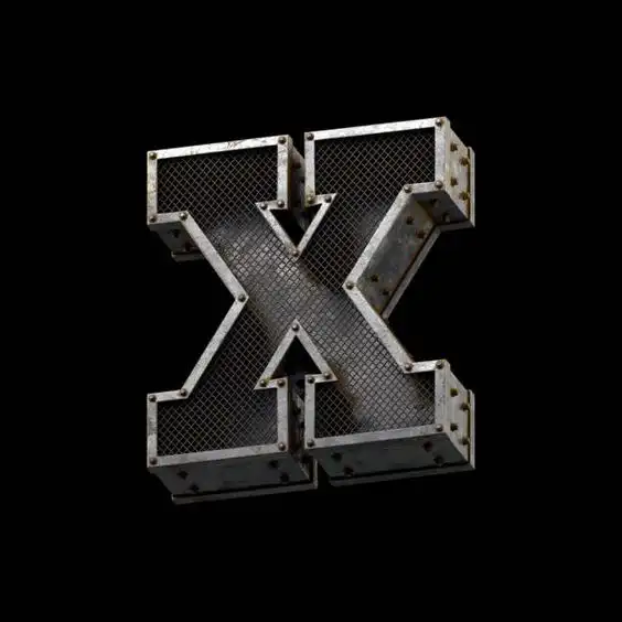 x letter image