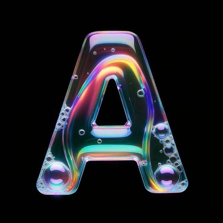 stylish letter a wallpaper