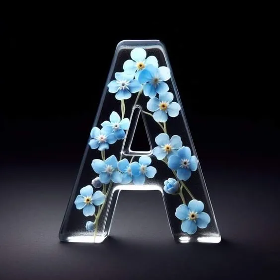 stylish letter a wallpaper