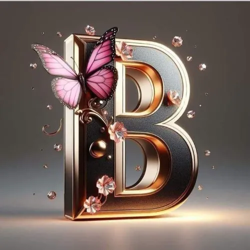 b letter image