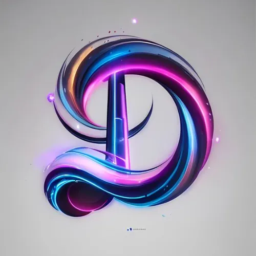 d letter image