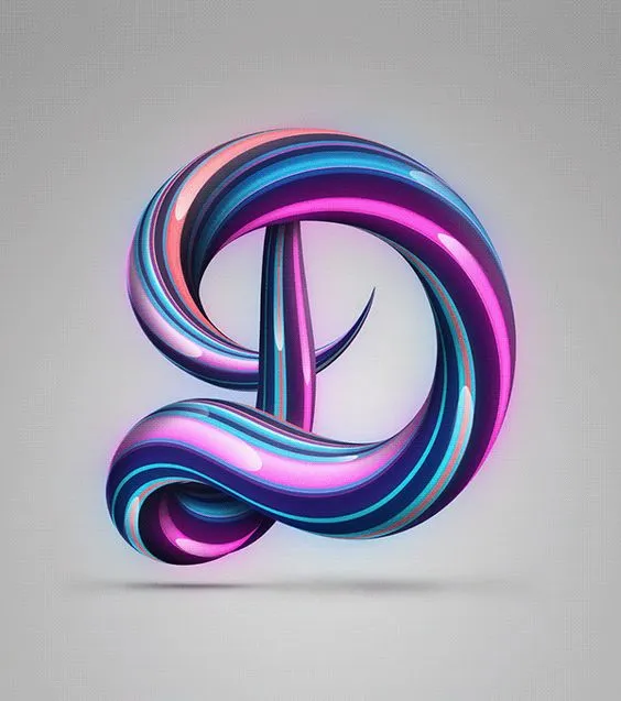 stylish d letter whatsapp dp