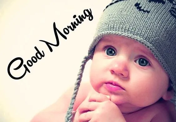 good morning baby images