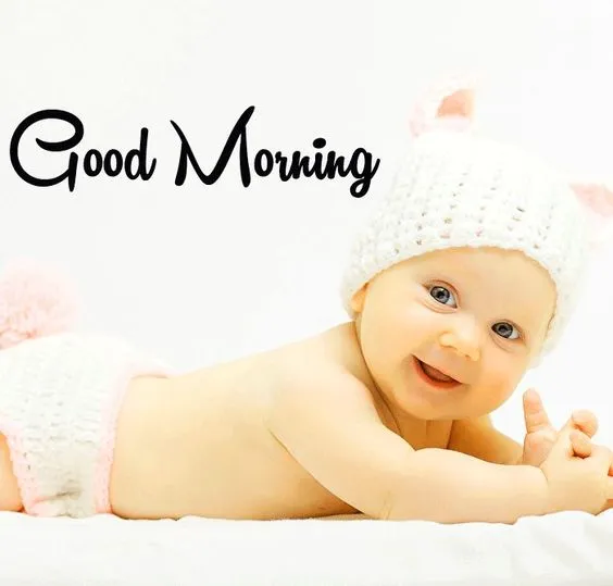 good morning baby images