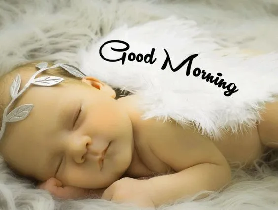 good morning cute baby images