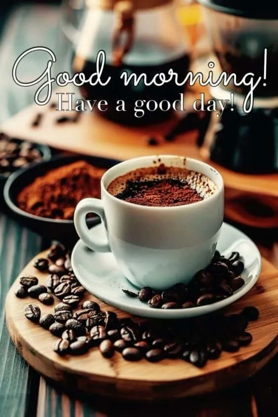 good morning coffee images