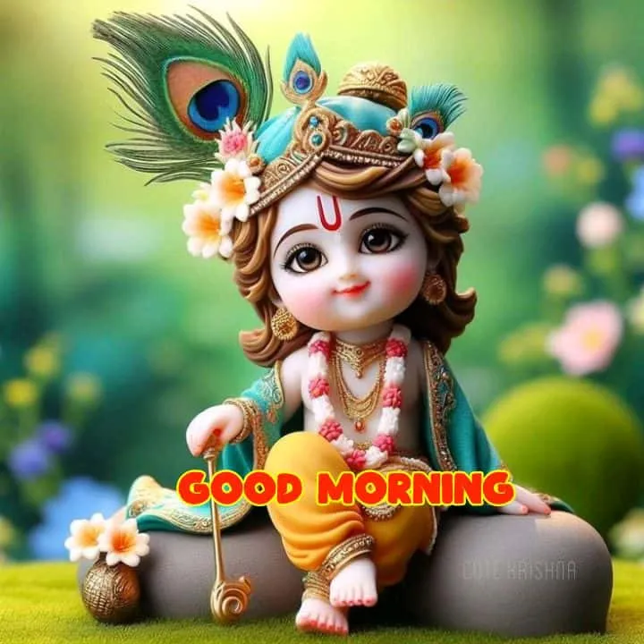 jai shree krishna good morning images