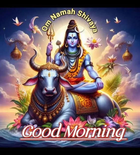 good morning images shiva