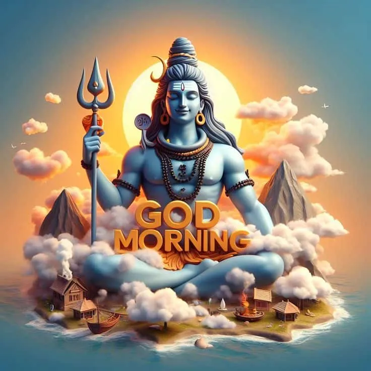 lord shiva good morning images