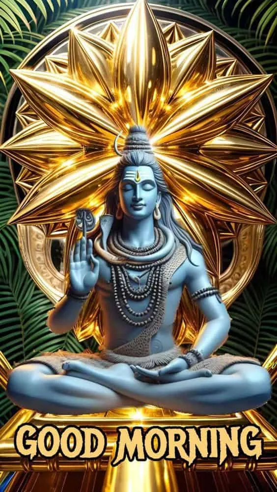 lord shiva good morning images