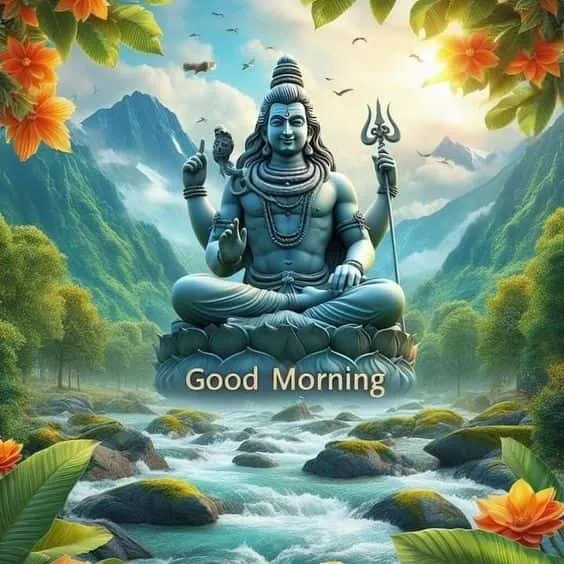 lord shiva good morning images