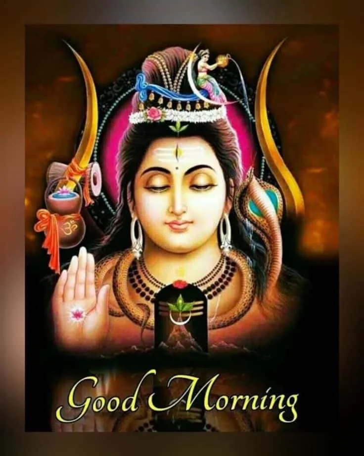 shiv good morning images