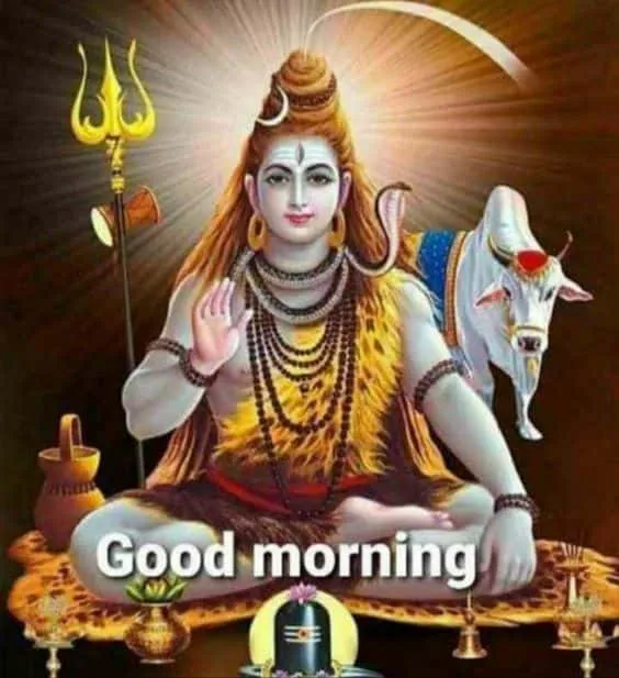 shiv good morning images