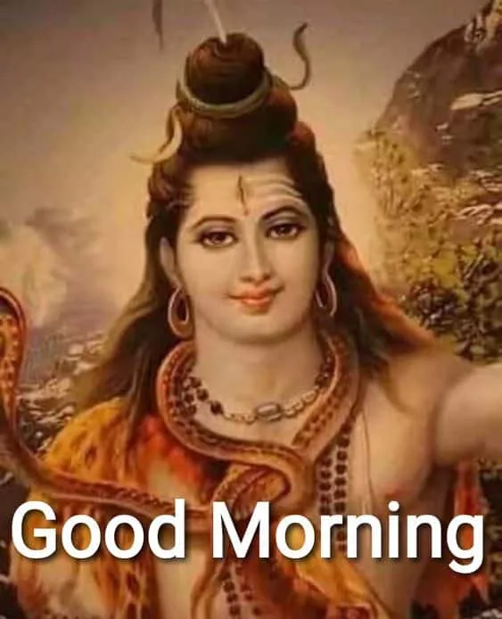 shiv good morning images