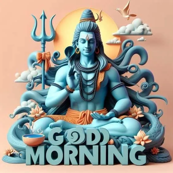 shiv ji good morning images