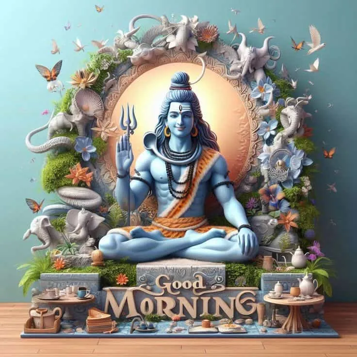 shiv ji good morning images