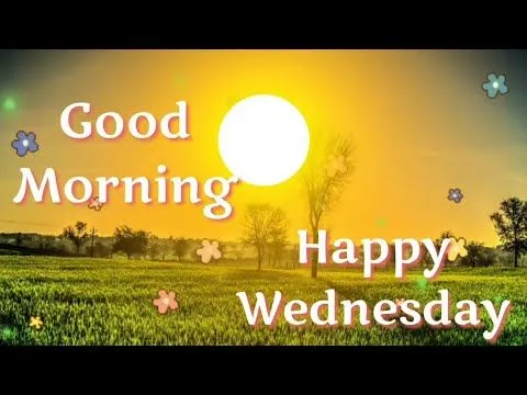 good morning happy wednesday images