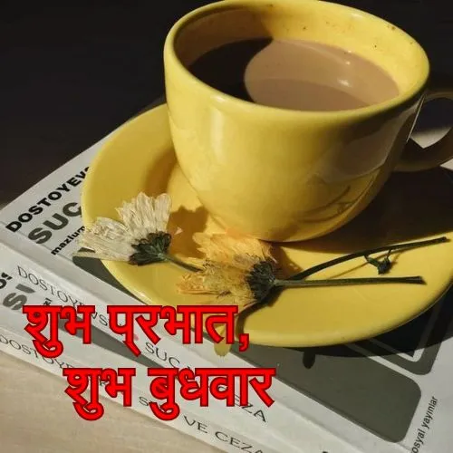 wednesday good morning images in hindi