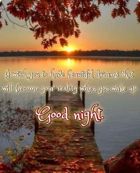 beautiful good night wishes