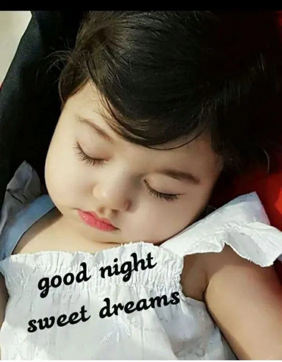 good night baby images