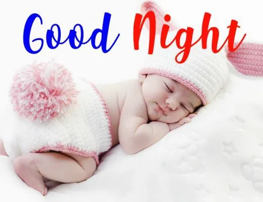 good night baby images