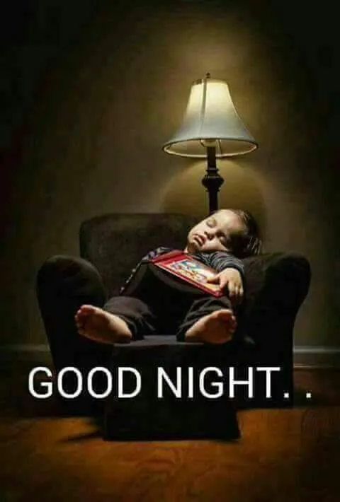 good night baby images