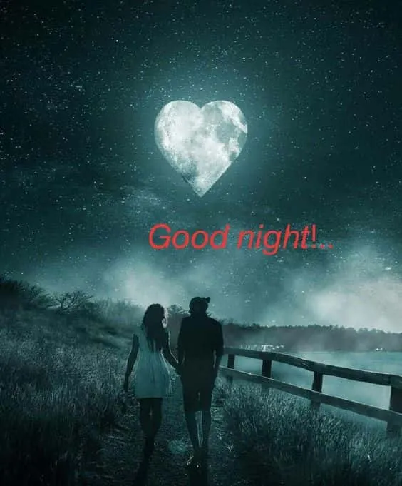 romantic good night images