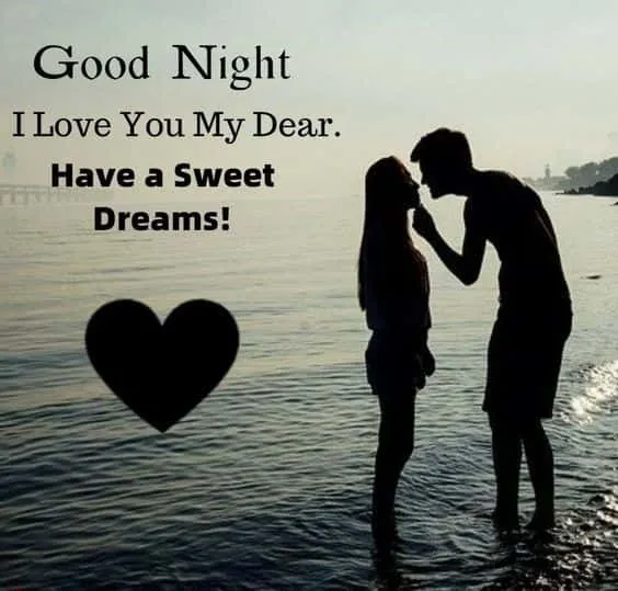 romantic good night images