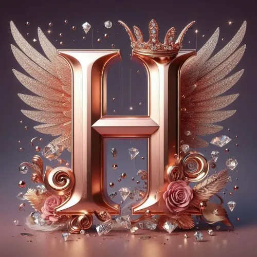 h letter images