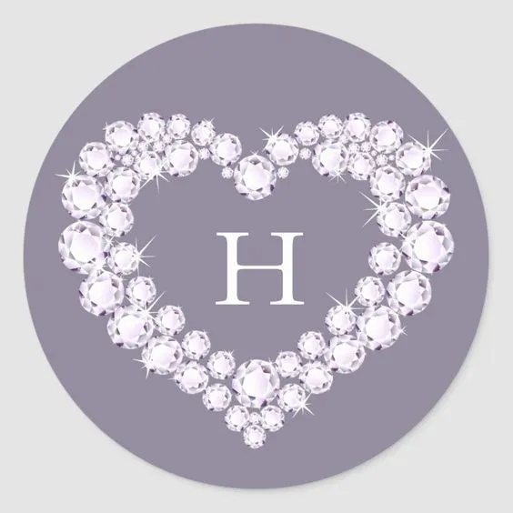 stylish h letter love images