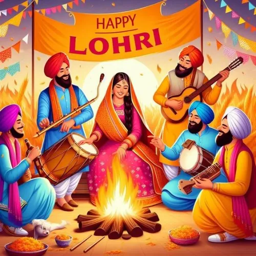 Happy Lohri Image